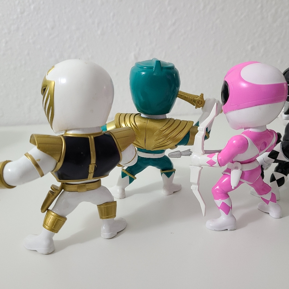 Jada Toys Metals Die Cast Power Rangers 4" classic collectible 7 figures - Picture 6 of 8